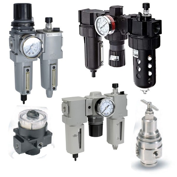 Filter regulator lubricators (FRL)